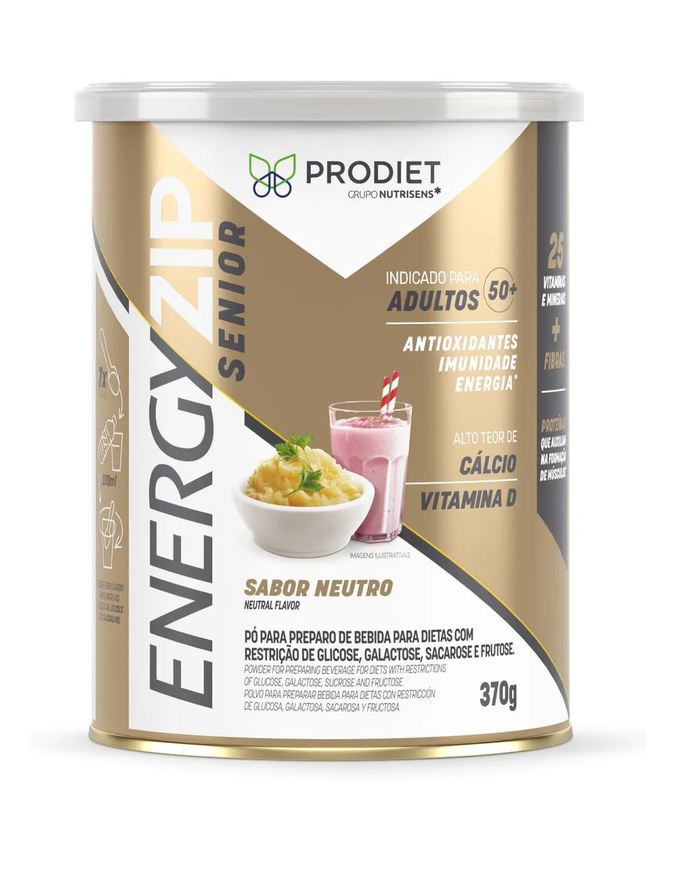 Prodiet Energyzip Sênior Sabor Neutro - Lata 370g
