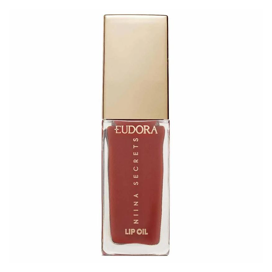 Oil Lip Eudora Niina Secrets Shine Flowers 7ml Rosa Magnífica