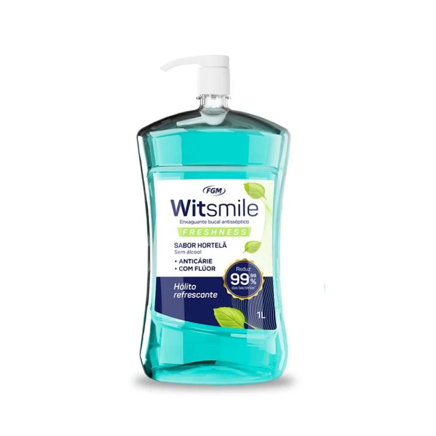 Fgm Enxaguante Antisséptico Bucal Witsmile Freshness 1L