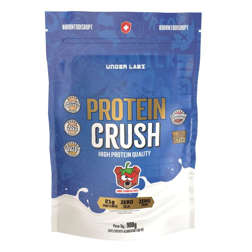 Under Labz Protein Crush Strawbear Swiss 900g