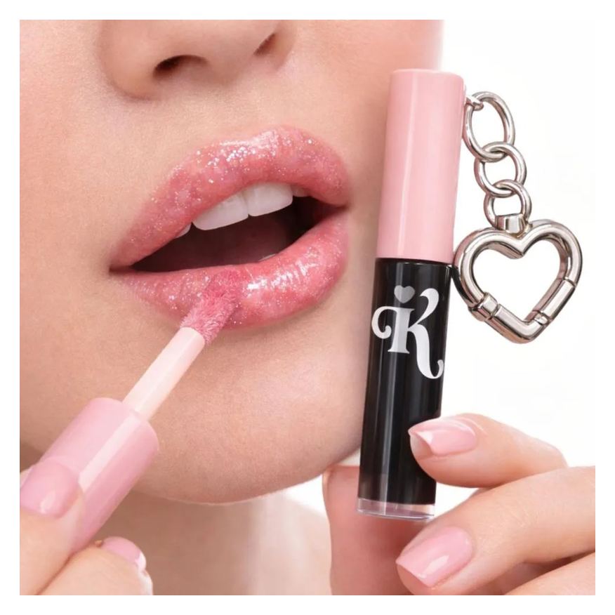 Mboom Gloss Labial e Blush Karen Bachini Beauty Preto Tatoo com Adesivos