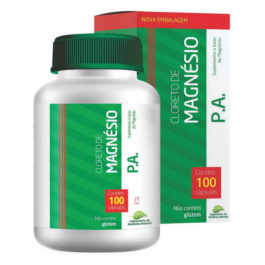 Medinal Cloreto Magnesio Pa P.a 100 Capsulas