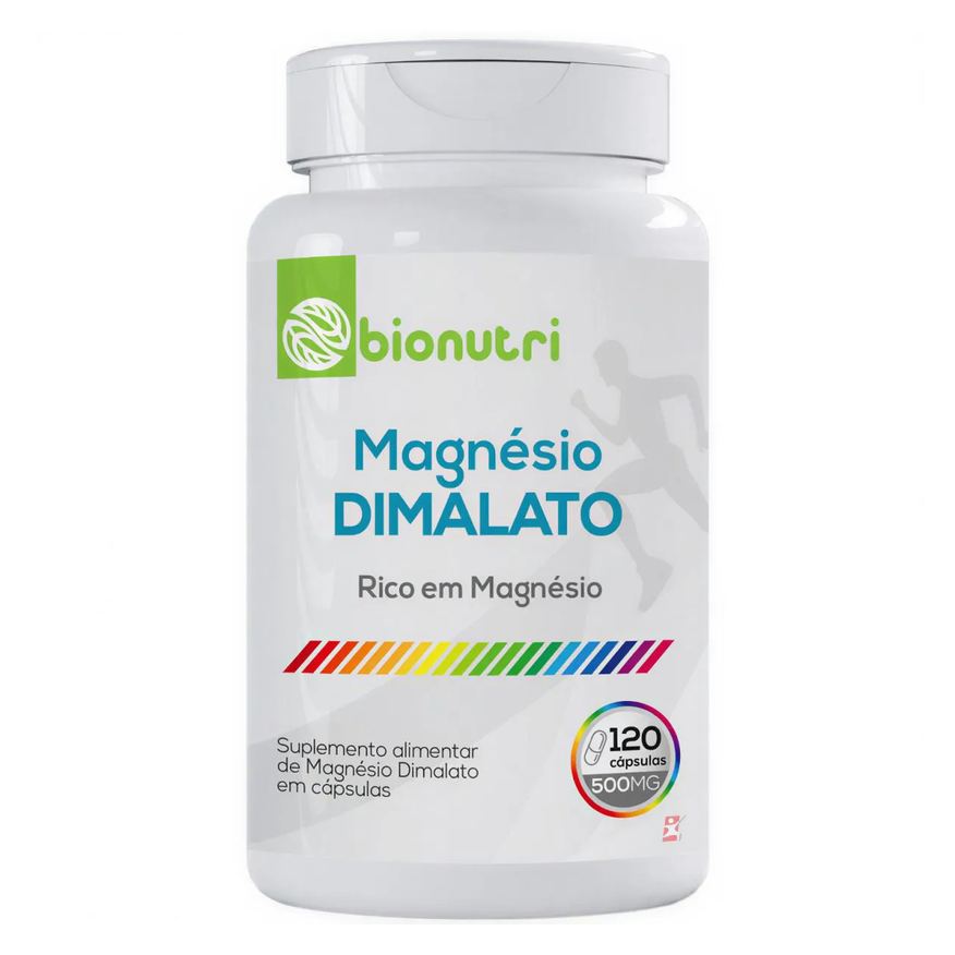 Bionutri Magnesio Dimalato Concentrado 120 Capsulas