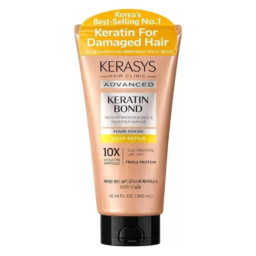 Kerasys Advanced Keratin Bond Deep Repair Hair Masc 300ml
