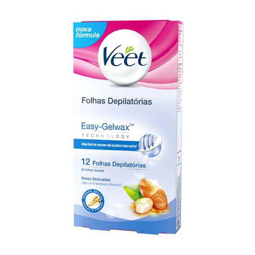 Prontas Folhas Corporal Depilsam Ouro 10 Pares