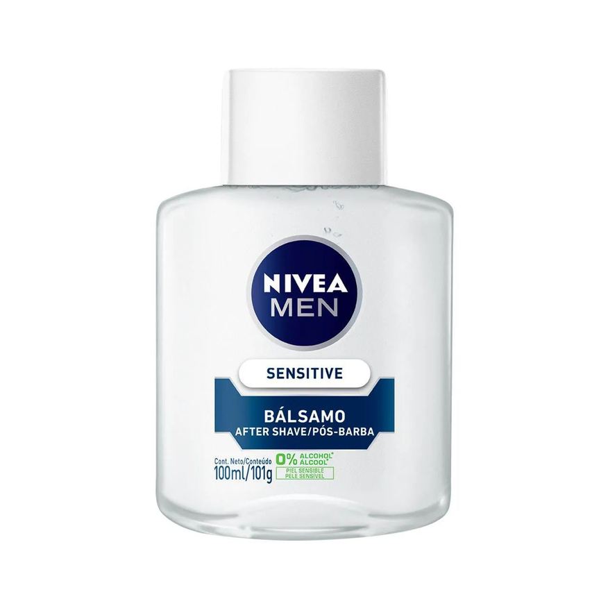 Nivea Loção Bálsamo Pós-Barba Men Sensitive com 100ml