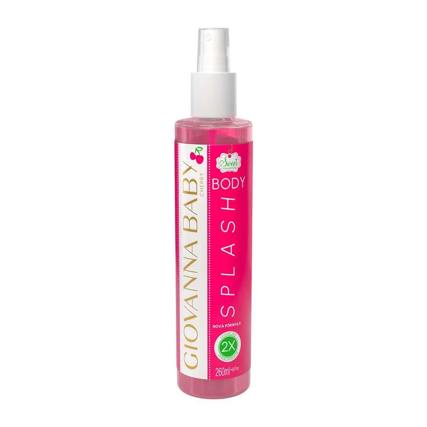 Splash Body Desodorante Corporal Giovanna Baby Cherry com 260ml