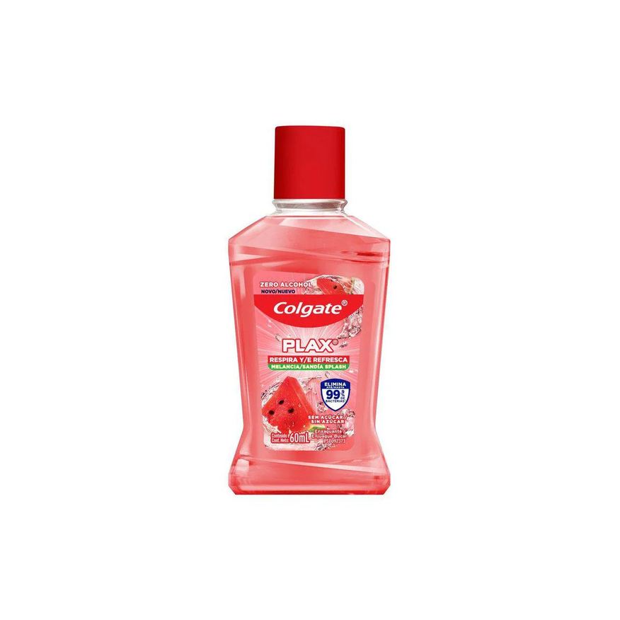 Colgate Enxaguante Bucal Plax Respira e Refresca Melancia 60ml