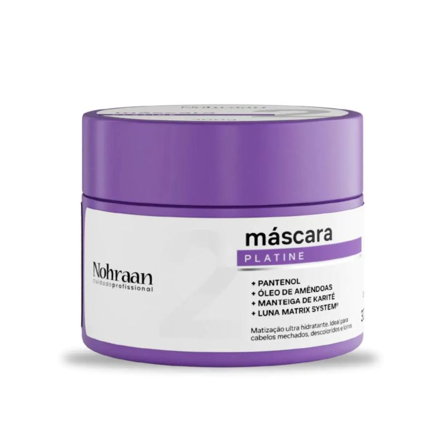 Nohraan Máscara Capilar Matizadora 300g Platine