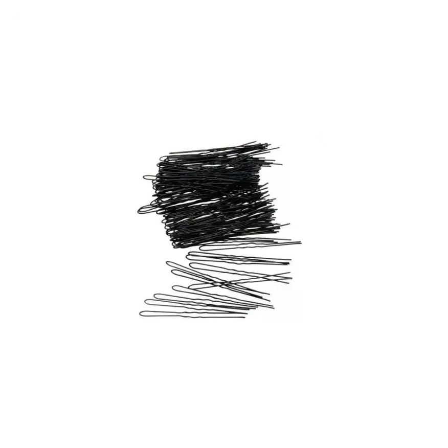 Santa Clara Grampo Invisível Preto 100Un