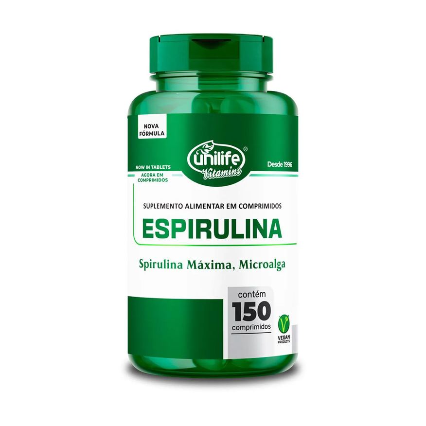 Unilife Espirulina 150 Comprimidos 1000mg