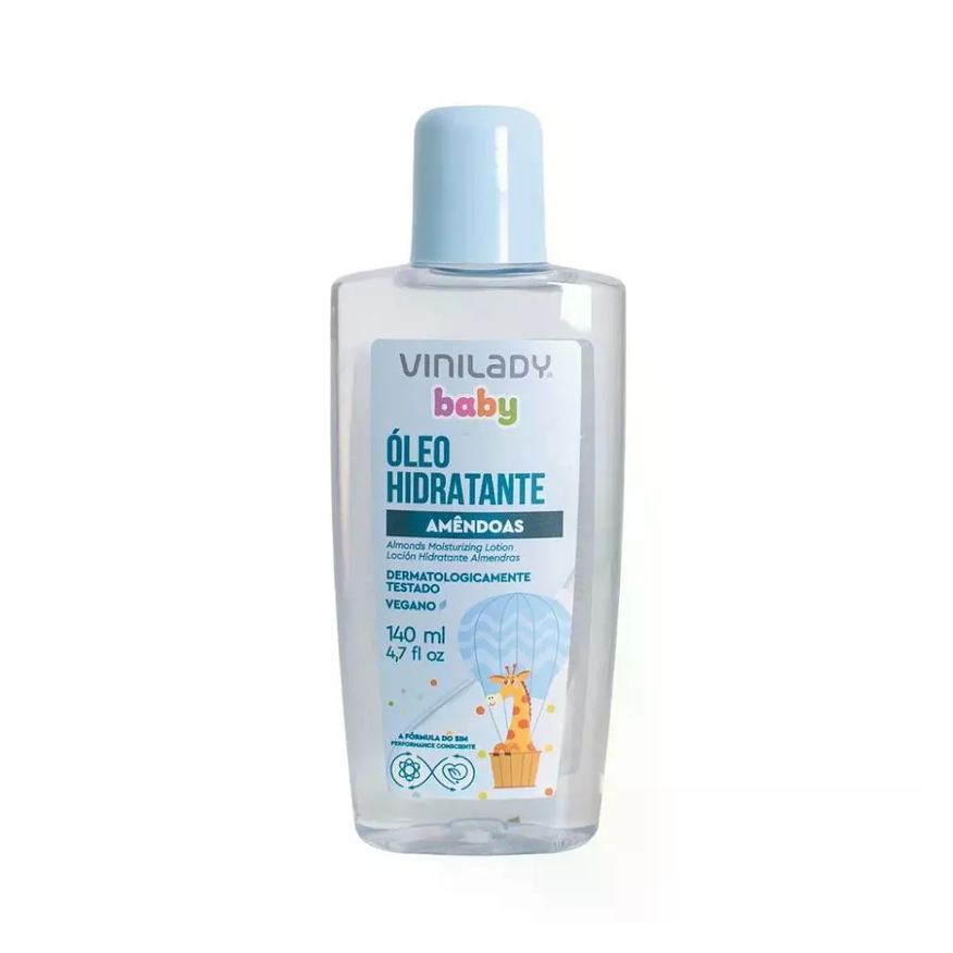 Vinilady Oleo Hidratante Baby 140ml Amendoas