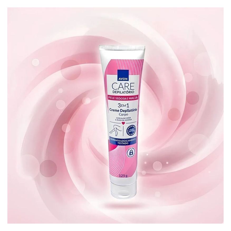 Depilatório Creme para o Corpo Avon Care 125g