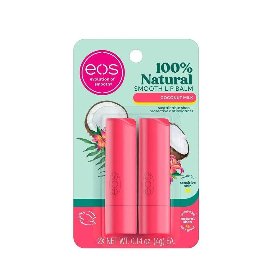 Eos Kit Coconut Milk Lip Balm Stick - Bálsamo Labial 8g