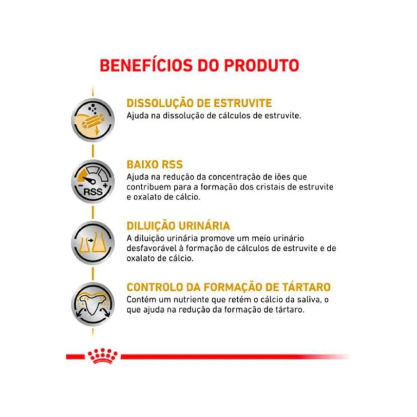 Royal Ração Canin Veterinary Urinary S/O Small Dog para Cães Adultos de Porte Pequeno 7,5kg