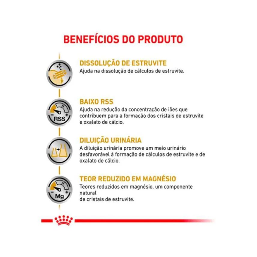 Úmida Ração Lata Royal Canin Dieta Veterinária Urinary S/O para Cães com Doenças Urinárias