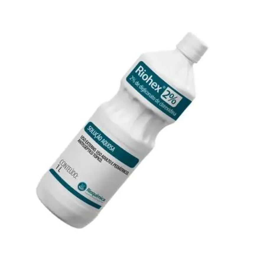 Rioquímica Riohex 2% Solução Aquosa 1 Litro