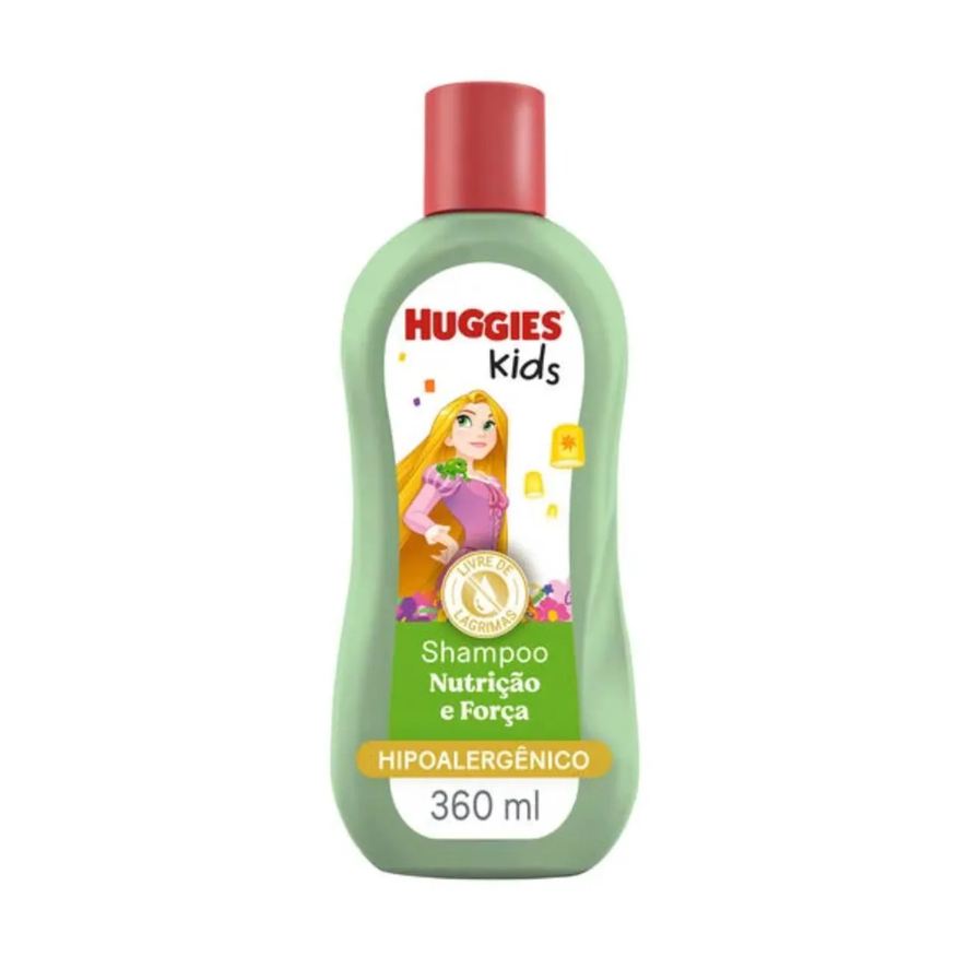 Huggies Shampoo Kids Nutrição e Força Enrolados 360ml