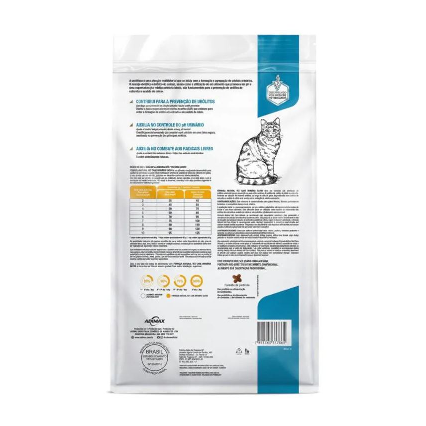 Natura Ração Fórmula Natural Vet Care Urinário para Gatos 1,5kg