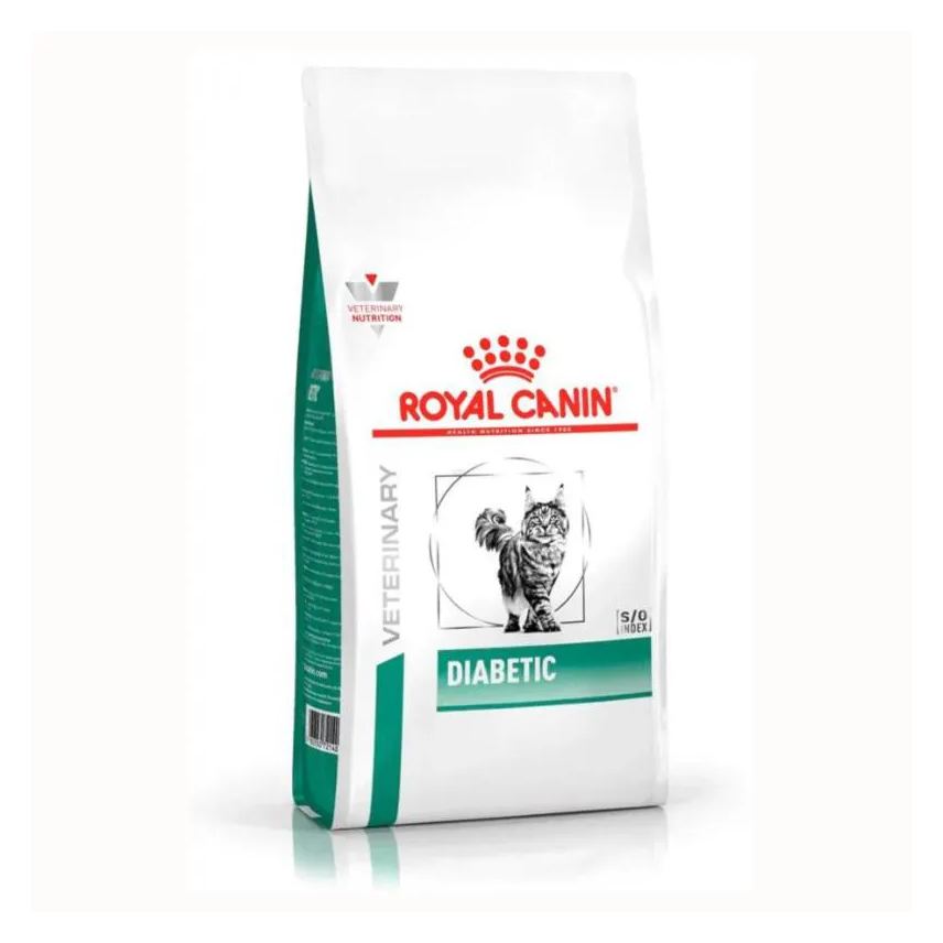 Royal Ração Canin Dieta Veterinária Diabetic para Gatos Adultos 1,5kg