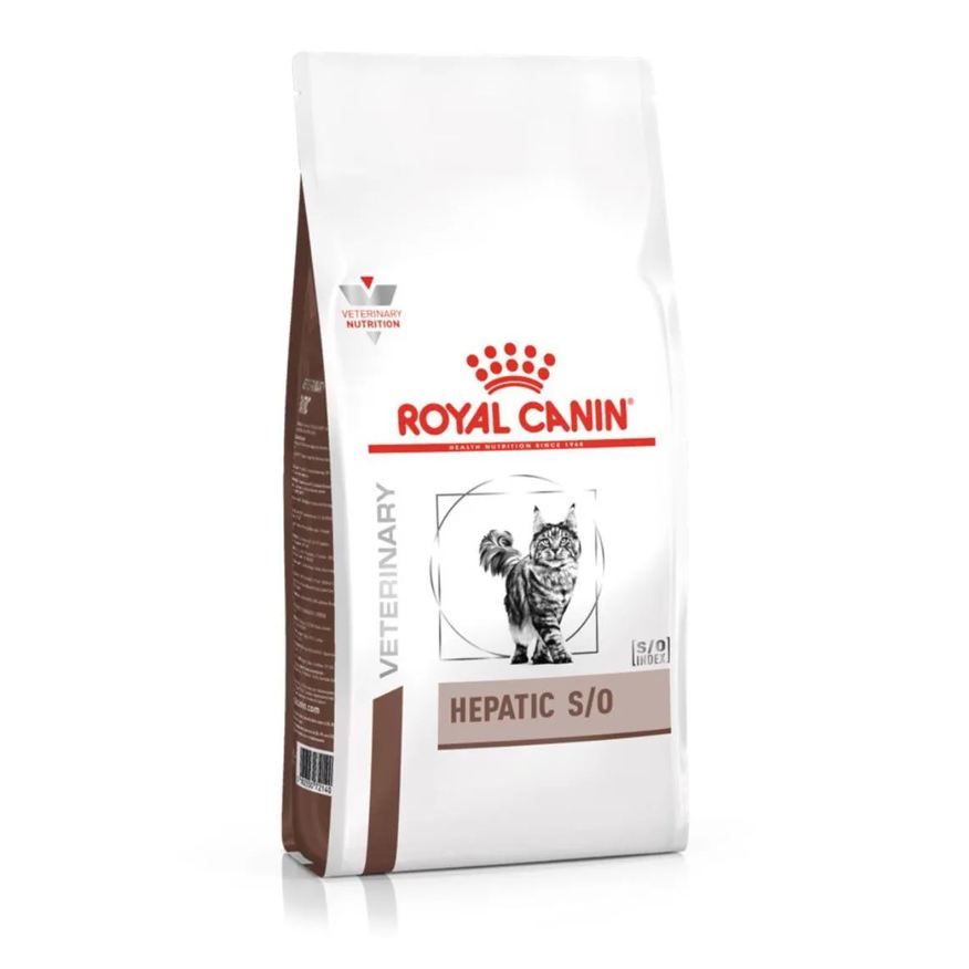 Royal Ração Canin Dieta Veterinária Hepatic para Gatos Adultos com Insuficiência Hepática 1,5kg