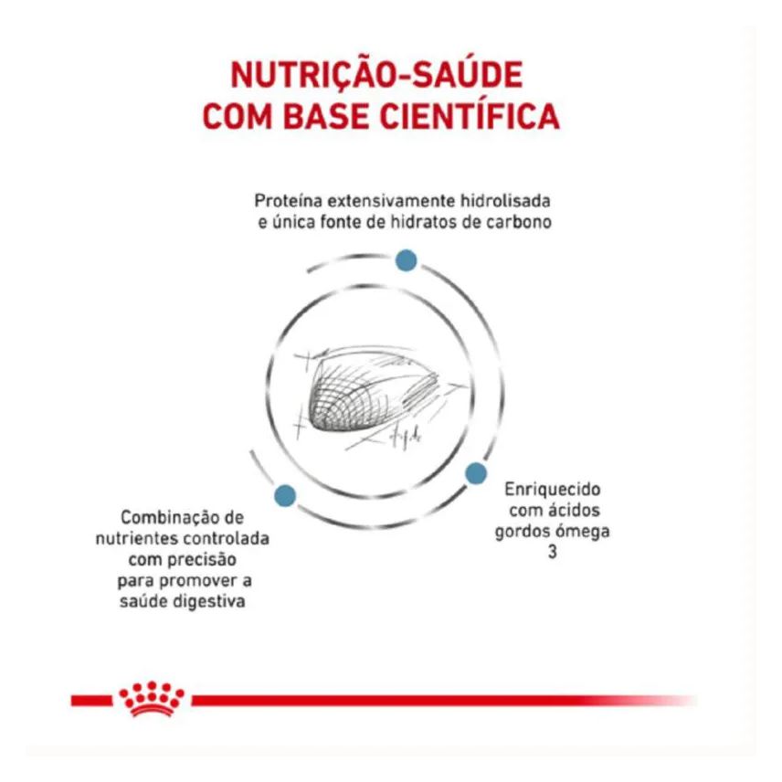 Royal Ração Canin Dieta Veterinária Hipoalergênica para Gatos Adultos 1,5kg