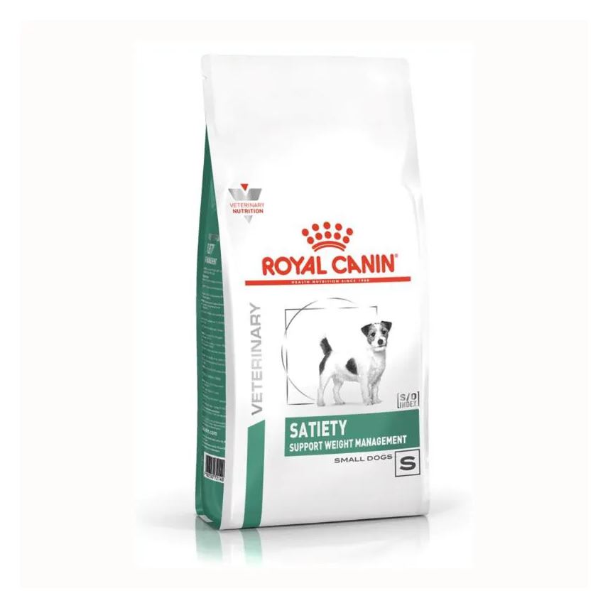 Royal Ração Canin Dieta Veterinária Satiety Small Dog para Cães Adultos de Pequeno Porte 1,5kg