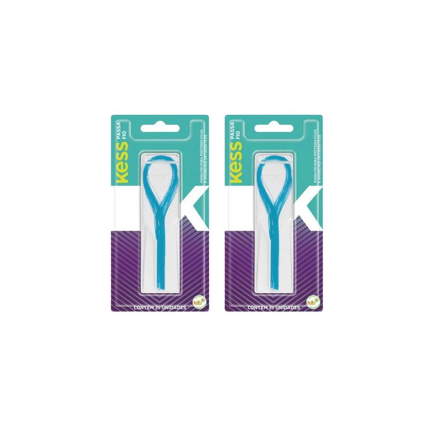 Kess Kit 2 Passa Fio Profissional 35Un