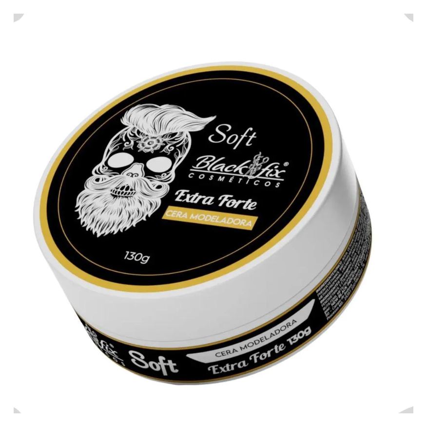 Black Fix Cera Modeladora Soft Extra Forte 130g