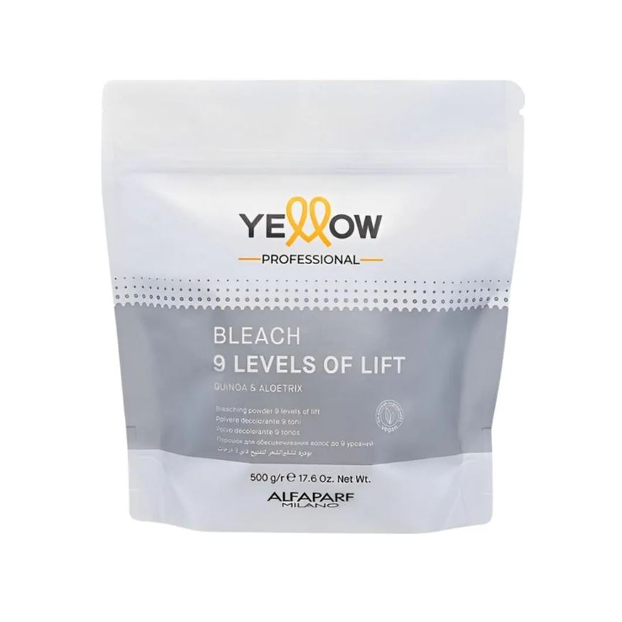Yellow Pó Descolorante Bleach 9 Levels Of Lift 500g
