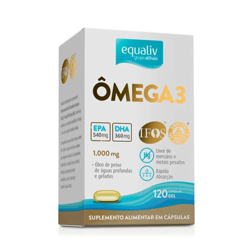 Equaliv Ômega 3 1000mg 120Caps