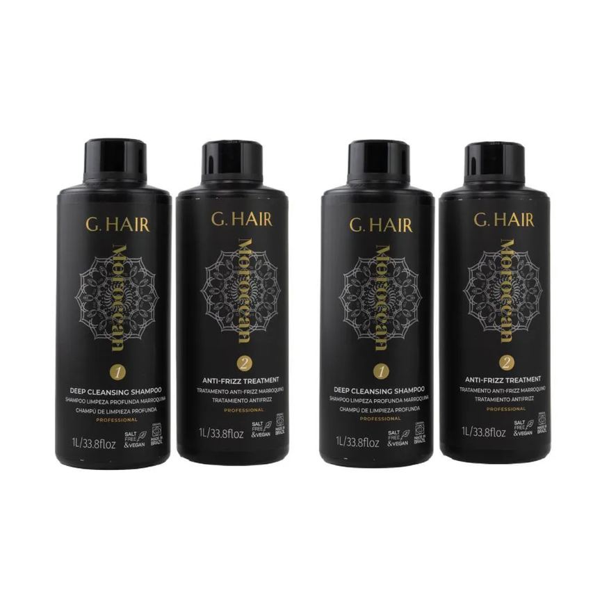 G. Hair Kit G.hair Escova Progressiva Marroquina 2 (2 X 1 Litro)