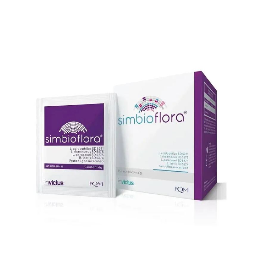 Farmoquímica Simbioflora 15 Sachês 6g