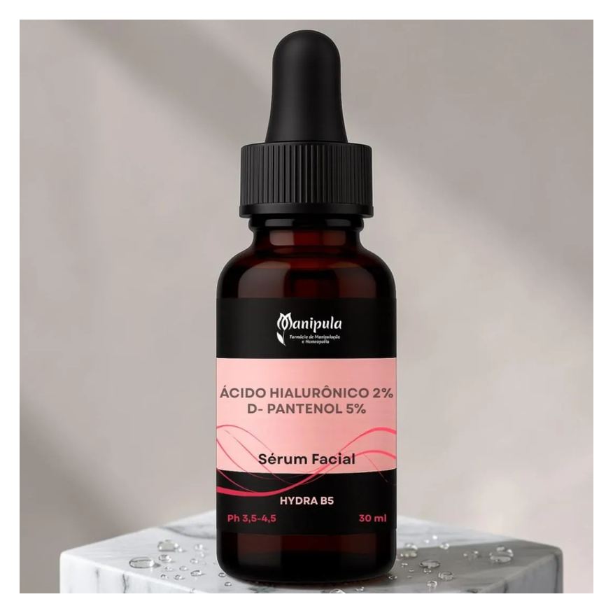 Manipula Sérum Hidratante de Ácido Hialurônico 2 % + D-Pantenol 5 % | Hydra B5 - 30ml
