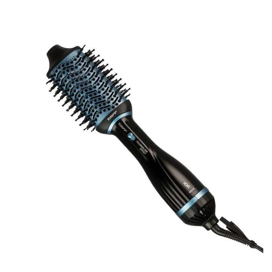 Taiff Escova Secadora Tourmaline Preto Azul Bivolt