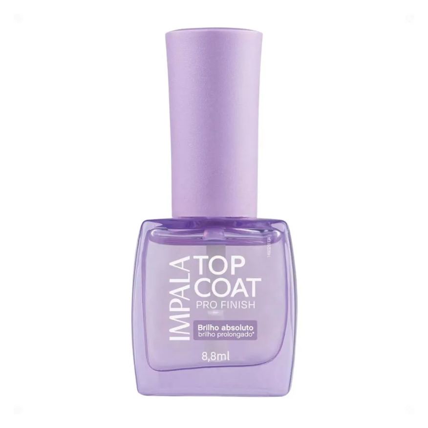 Impala Esmalte Top Coat Pro Finish 8,8ml Brilho Absoluto