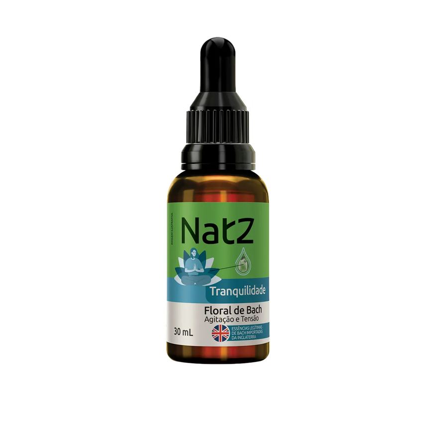 de Floral Bach Natz Tranquilidade para Agitação e Tensão 30ml