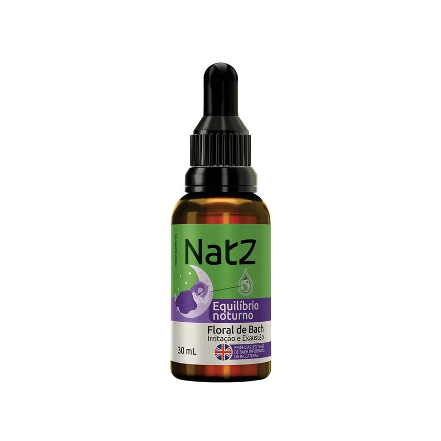 de Floral Bach Natz Equilíbrio Noturno para Irritação e Exaustão 30ml