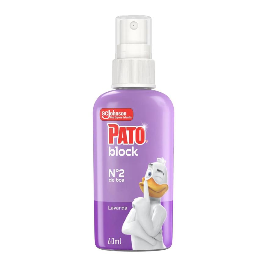 Pato Bloqueador de Odores Sanitário Block Lavanda 60ml