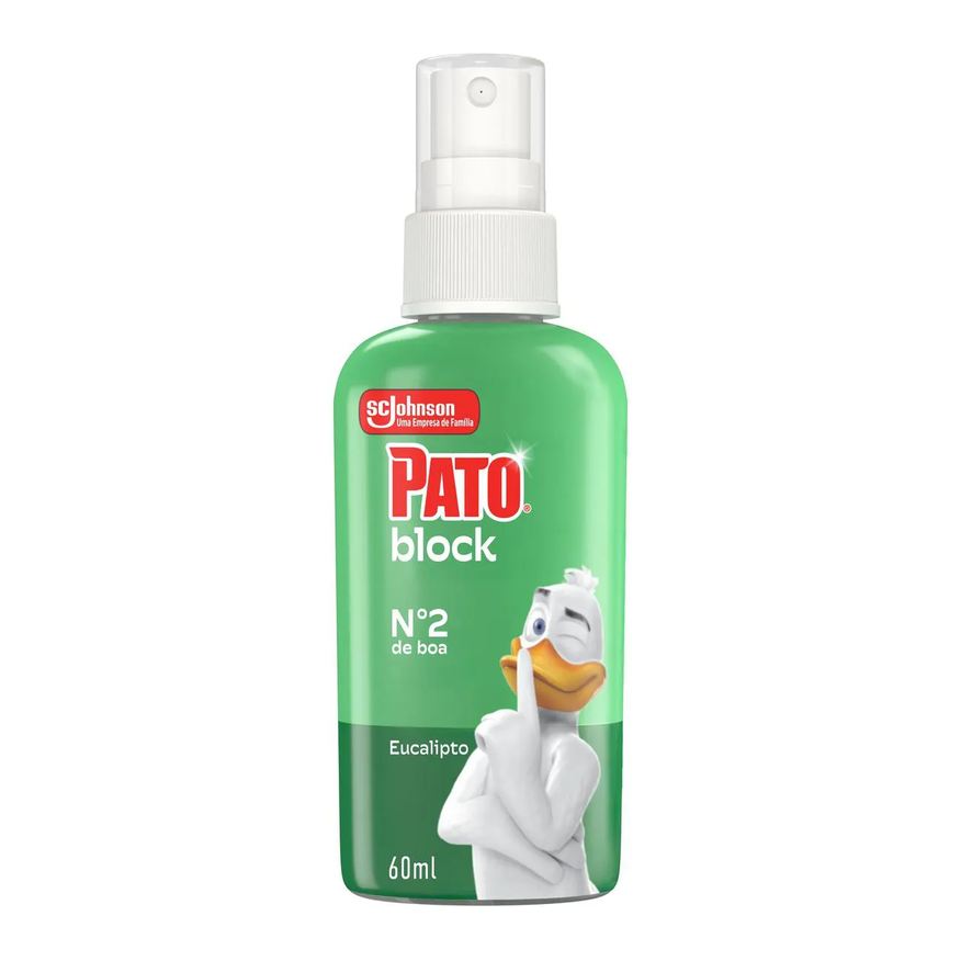 Pato Bloqueador de Odores Sanitário Block Eucalipto 60ml