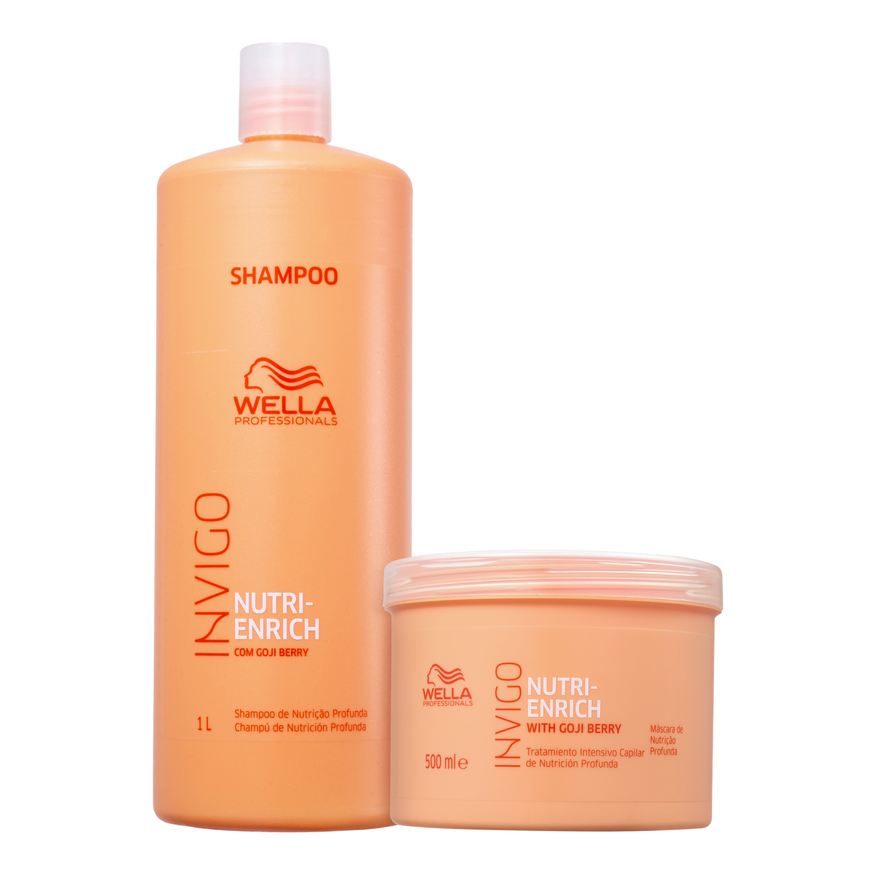 Wella Kit Professionals Invigo Nutri-Enrich Super Salon (2 Produtos)