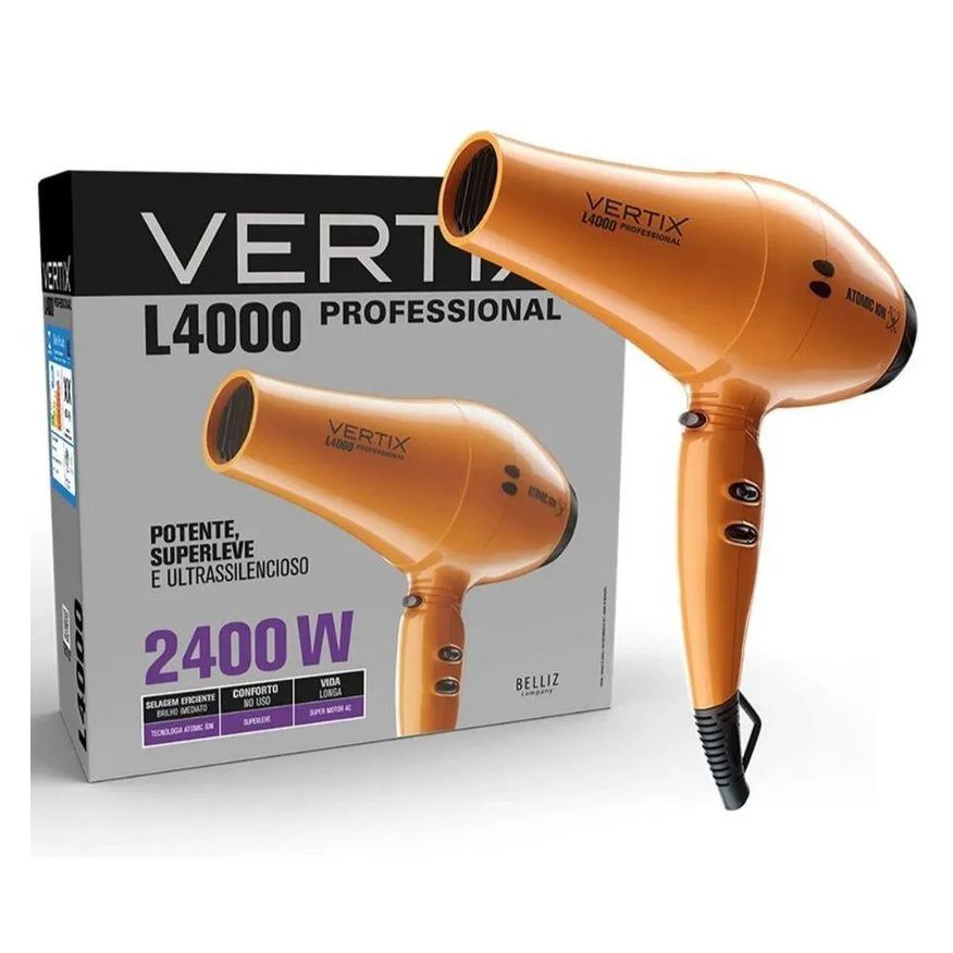 Vertix Secador Profissional L4000 Atomic Ion 2400W / 220V