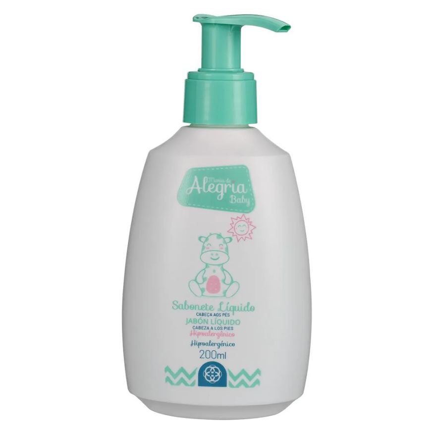 Hinode Sabonete Líquido Relaxante Baby Mania de Alegria 200ml