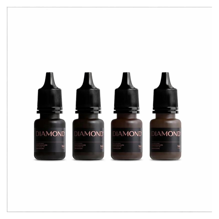 Rbkollors Diamond Pigmento 5ml para Micropigmentação - Várias Cores Branco