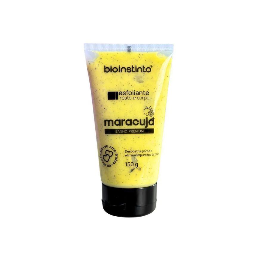 Bio Instinto Esfoliante Corporal Facial Colágeno Maracujá 150g