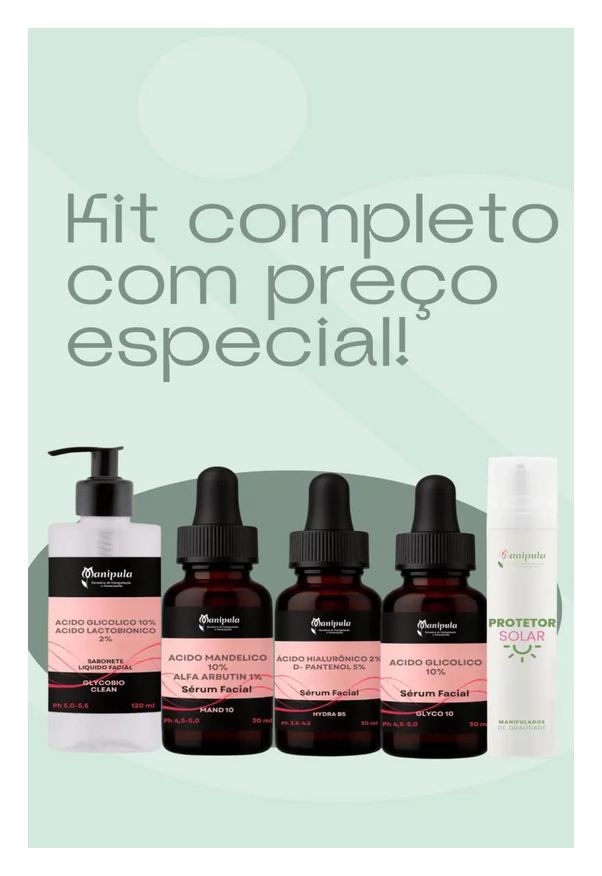 Manipula Kit Renovação da Pele - Renovar Minha Pele Agora!