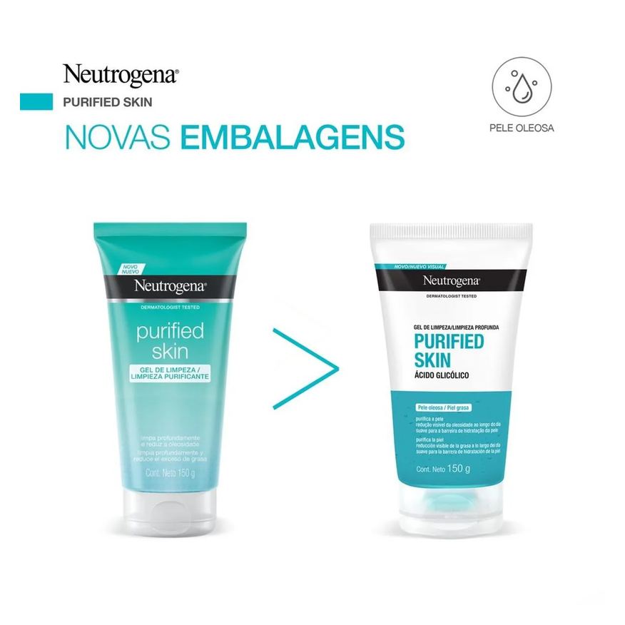 Neutrogena Esfoliante Facial Purificante Purified Skin com 100g
