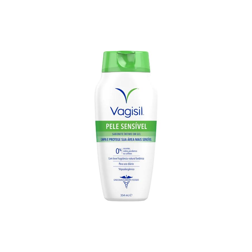 Vagisil Sabonete Líquido Íntimo Pele Sensível 354ml