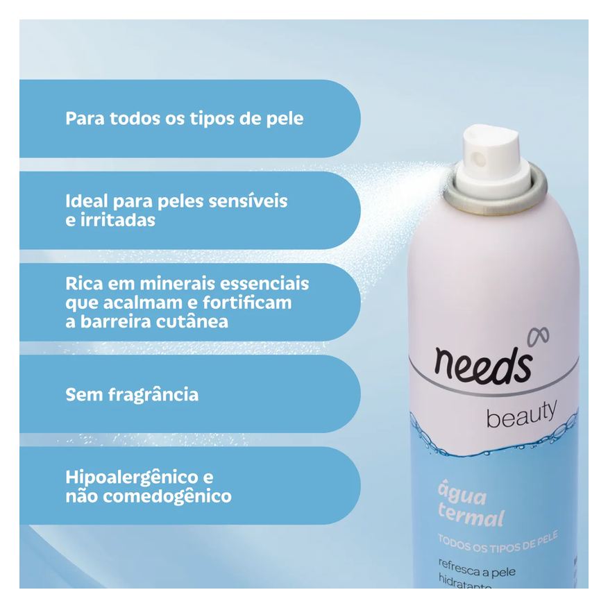 Needs Água Termal Beauty Spray 300ml