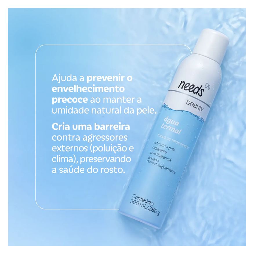 Needs Água Termal Beauty Spray 300ml